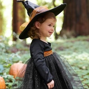 Pottery Barn Kids Witch Tutu Costume Halloween